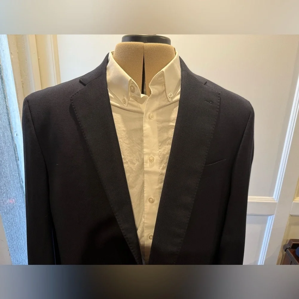 Brooks Brothers Regent Fit Navy Blue Single-Breasted Men’s Blazer